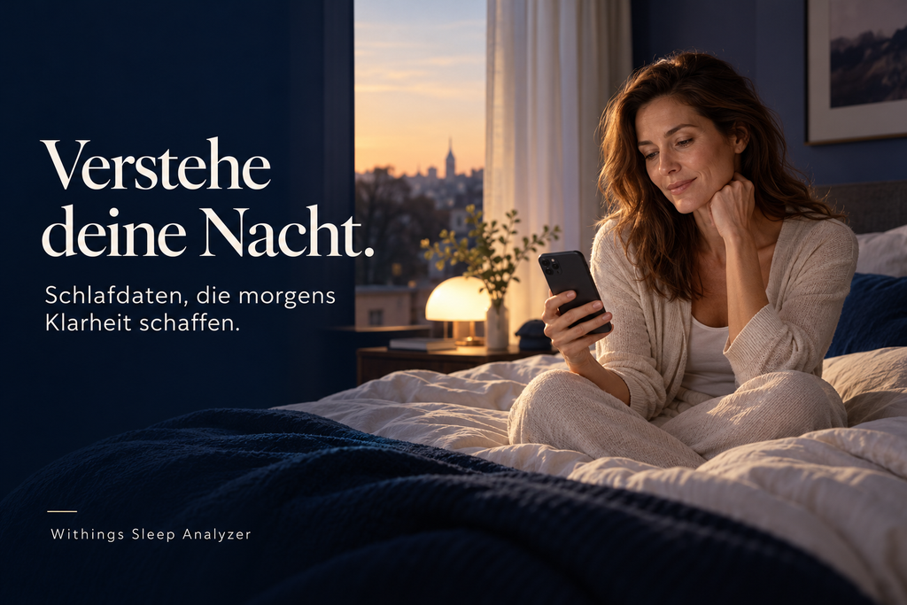 Withings Sleep Analyzer – Schlafanalyse ohne Wearable