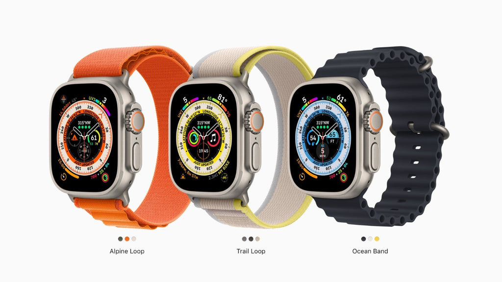 Apple Watch Ultra (1. Generation) – 49 mm Titan, GPS + Cellular, generalüberholt