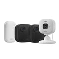 Blink Outdoor 4 Überwachungskamera-Set – 2 Außenkameras + Mini 2K+ Innenkamera inkl. Sync Module Core