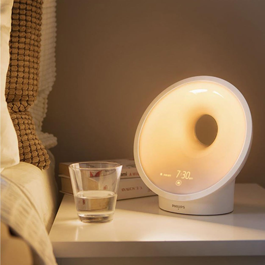 Philips HF3651/01, Wake-up Light, Kunststoff, Weiß, 12 x 19 x 19 cm [Energieeffizienzklasse G] [Energieeffizienzklasse G]