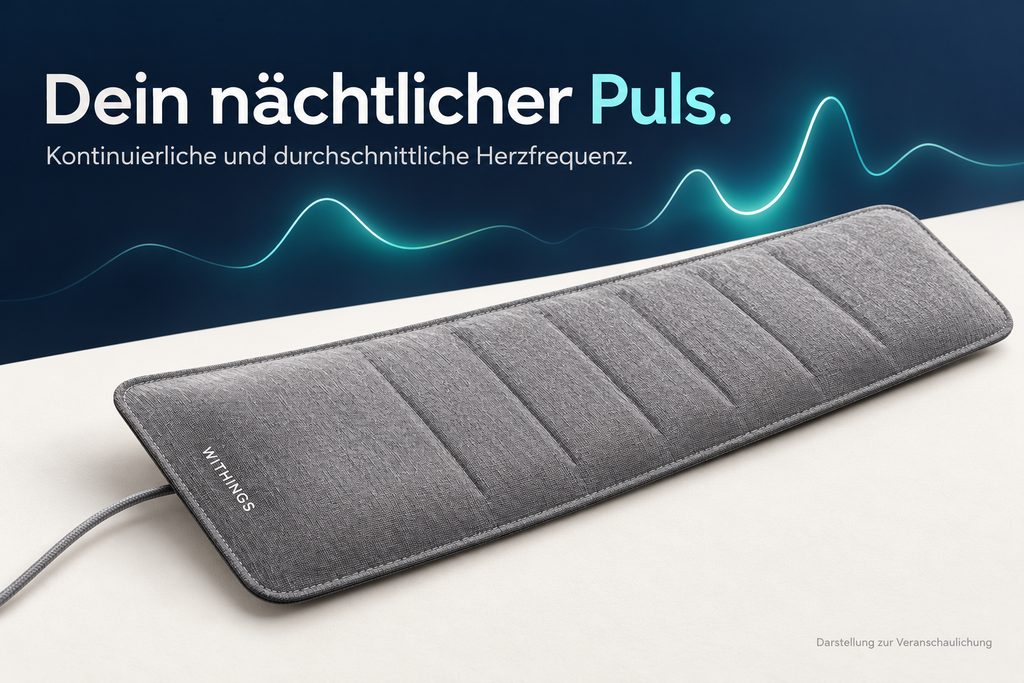 Withings Sleep Analyzer – Schlafanalyse ohne Wearable
