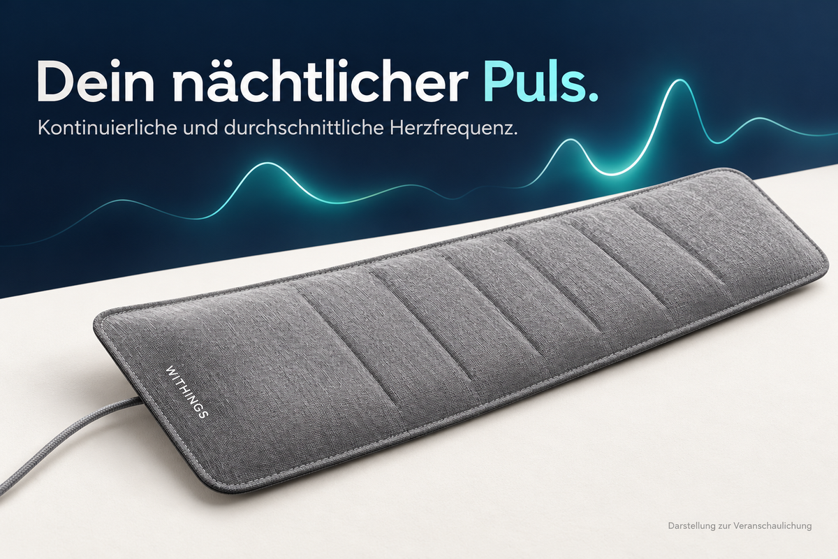 Withings Sleep Analyzer – Schlafanalyse ohne Wearable