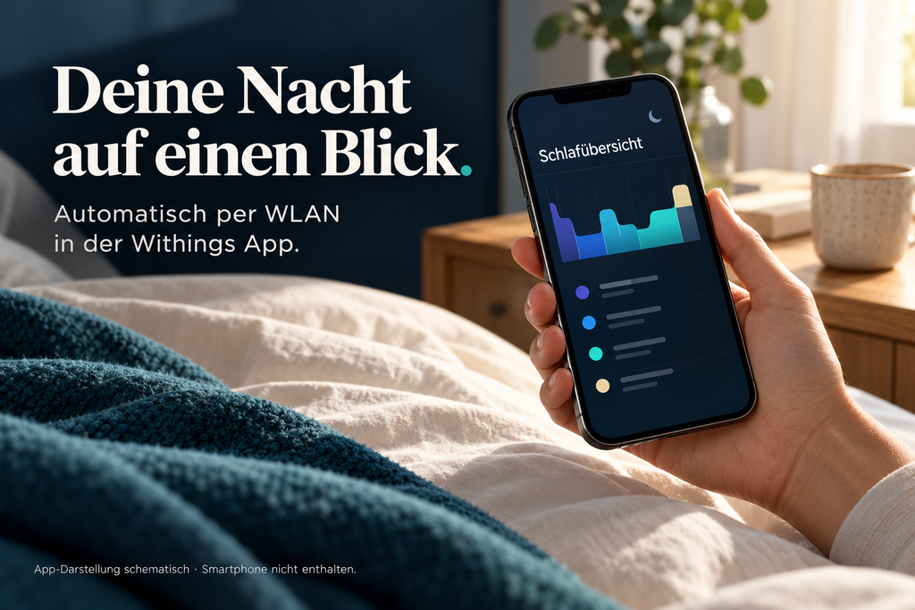 Withings Sleep Analyzer – Schlafanalyse ohne Wearable