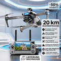 Wärmebild-Drohne mit GPS und Kamera – Fernbedienung und Zubehör
