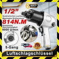 Hochwertiger 8000-U/min-Schlagschrauber, professionelles Druckluftwerkzeug für Autoreparaturen, Schraubenschlüssel, Druckluft-Schlagschrauber