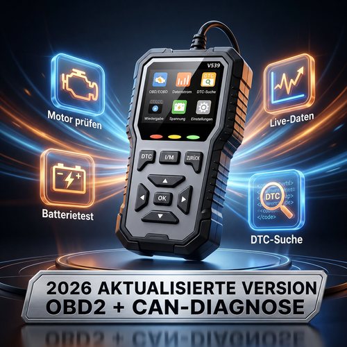 Handheld-Diagnosegerät für Kraftfahrzeuge