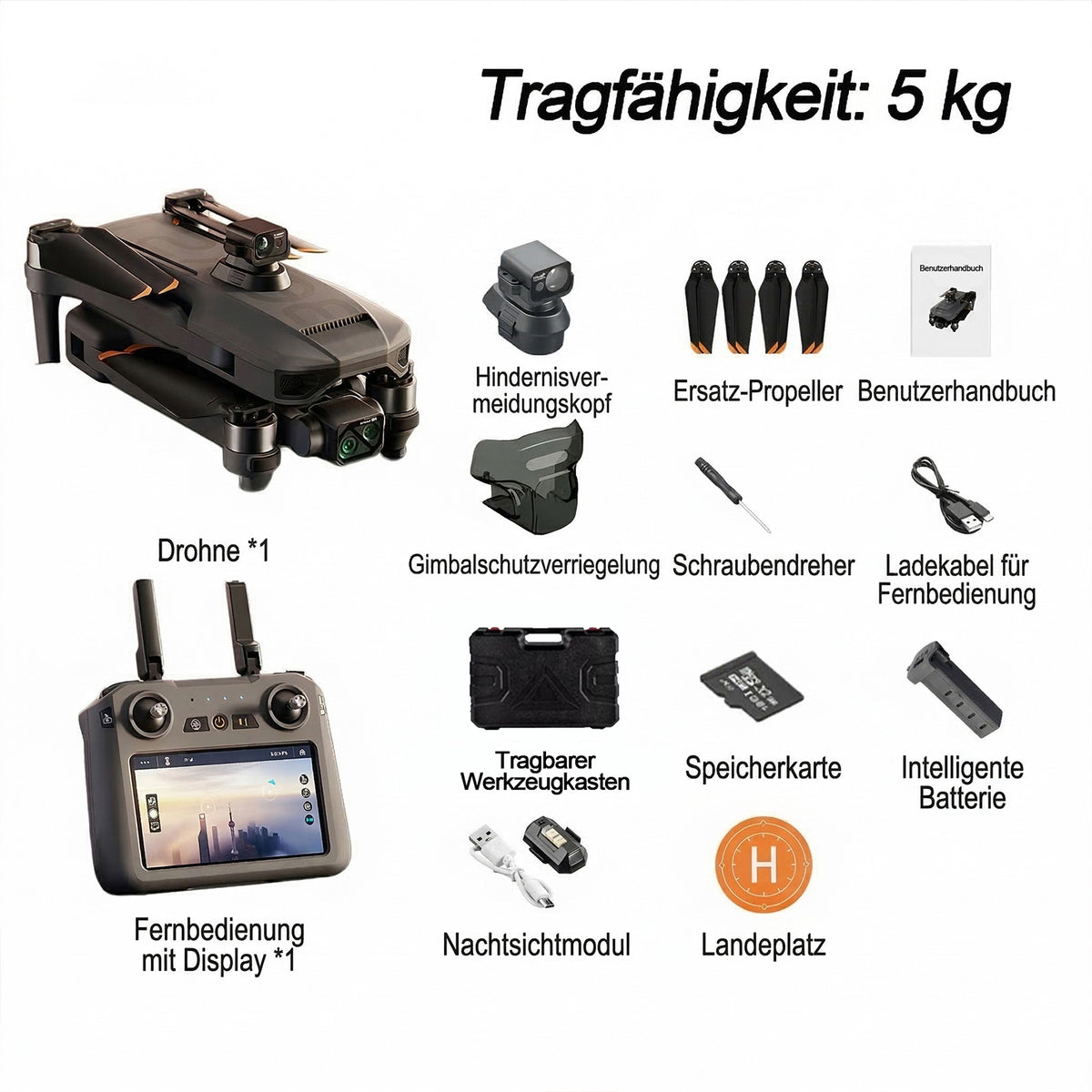 RKFOD Falcon T20-Wärmebilddrohne